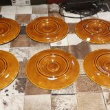 6 Longchamp shellfish plates