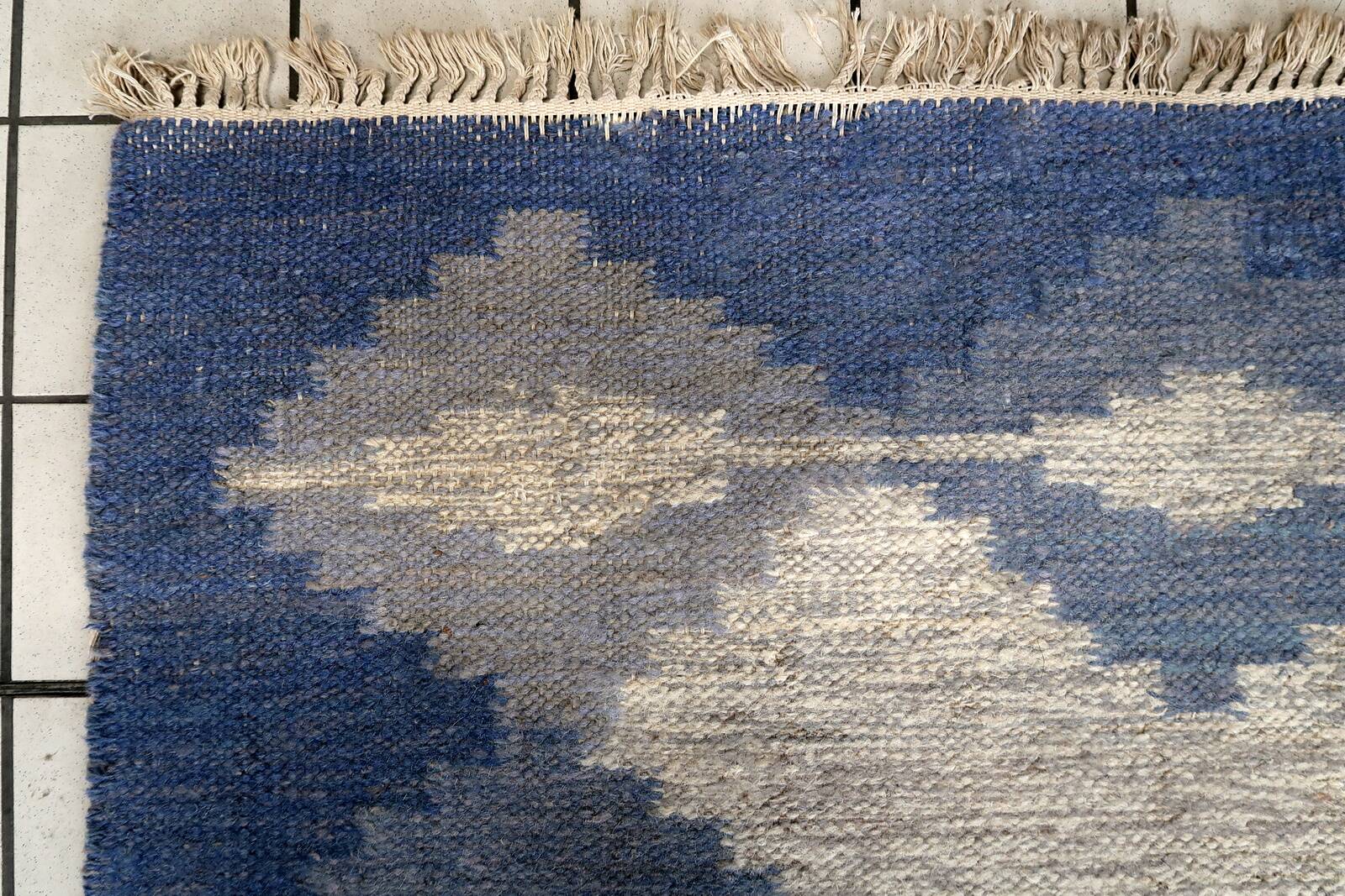 Tapis kilim vintage fait main Ardabil 145cm x 193cm - 1C1010