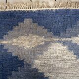 Tapis kilim vintage fait main Ardabil 145cm x 193cm - 1C1010