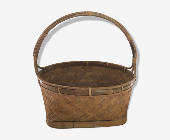 Panier rotin