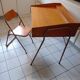 Bureau et chaise enfant vintage design lallemand
