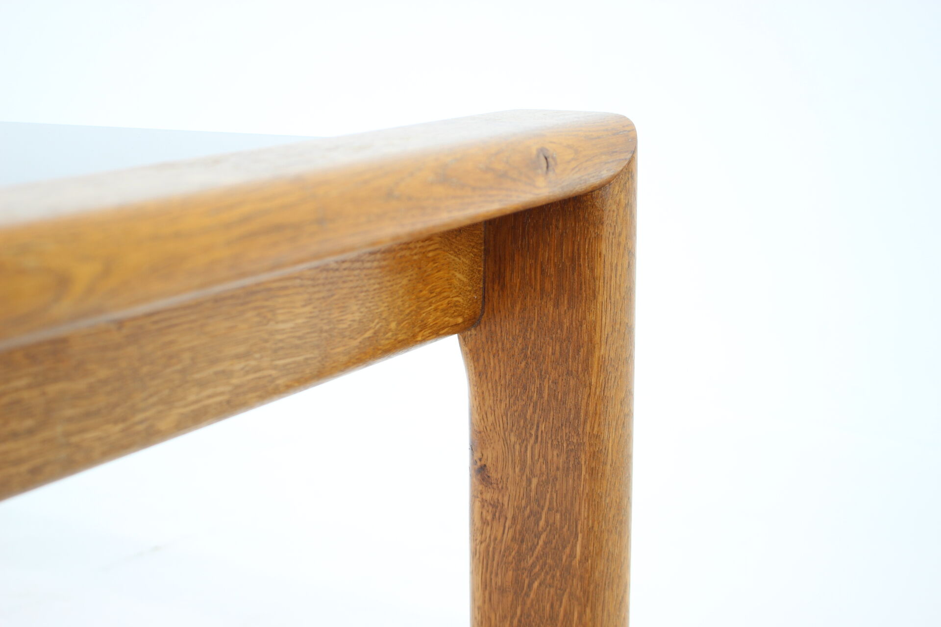 1960s Oak and Glass Coffee Table, Finland