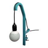 Designer desk lamp model O10 turquoise blue by Guillaume Delvigne for Specimen Editions