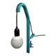 Designer desk lamp model O10 turquoise blue by Guillaume Delvigne for Specimen Editions