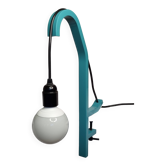 Designer desk lamp model O10 turquoise blue by Guillaume Delvigne for Specimen Editions