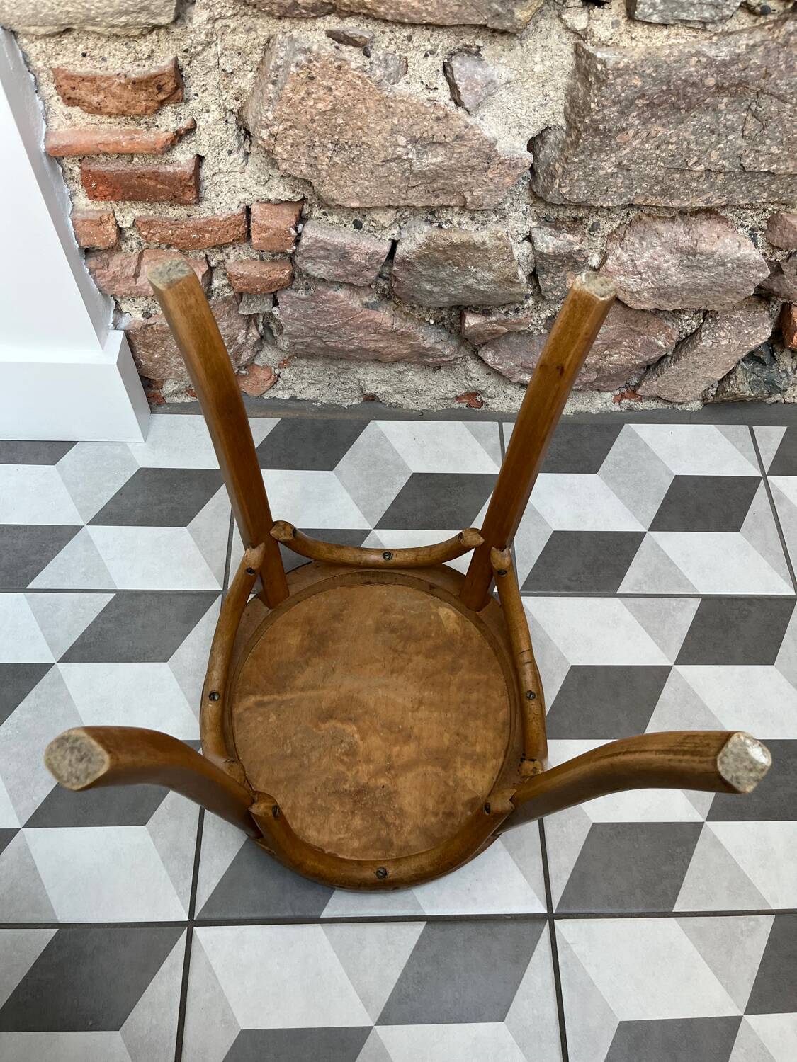 Baumann bentwood stool