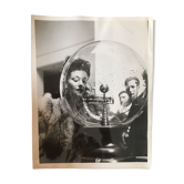 Large fashion print from the 50s Paris, 1950