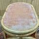 Bamboo and rattan living room set, 1 table and 2 chairs - 70s
