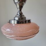 Pink Clichy glass ceiling light