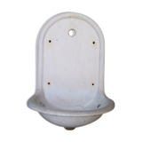 Water fountain, sink enamelled cast iron sink, ep 1950