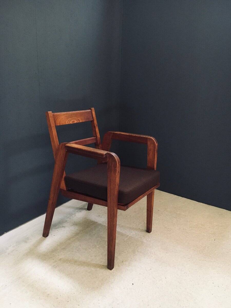 Modernist Armchair, France, 1940s