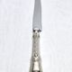 MARTIAL GAUTHIER / GEORGES FLAKENBERG - 12 KNIVES WITH SILVER HANDLES
