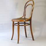 THONET bistro chair N°14 - 1/2 - Ca 1900, wooden seat
