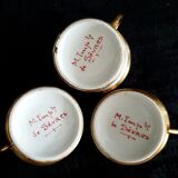 Genuine Napoleon porcelain coffee service - Manufacture Impériale de Sèvres