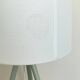 90s Green Metal Tripod Lamp