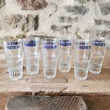 6 Pastis 51 Vintage Glasses.
