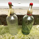 Anciens siphons crespi vert pâle