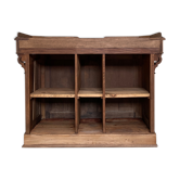 Solid oak box countertop, circa 1900.