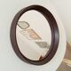Miroir rond vintage Germany Lange Spiegel années 60/70