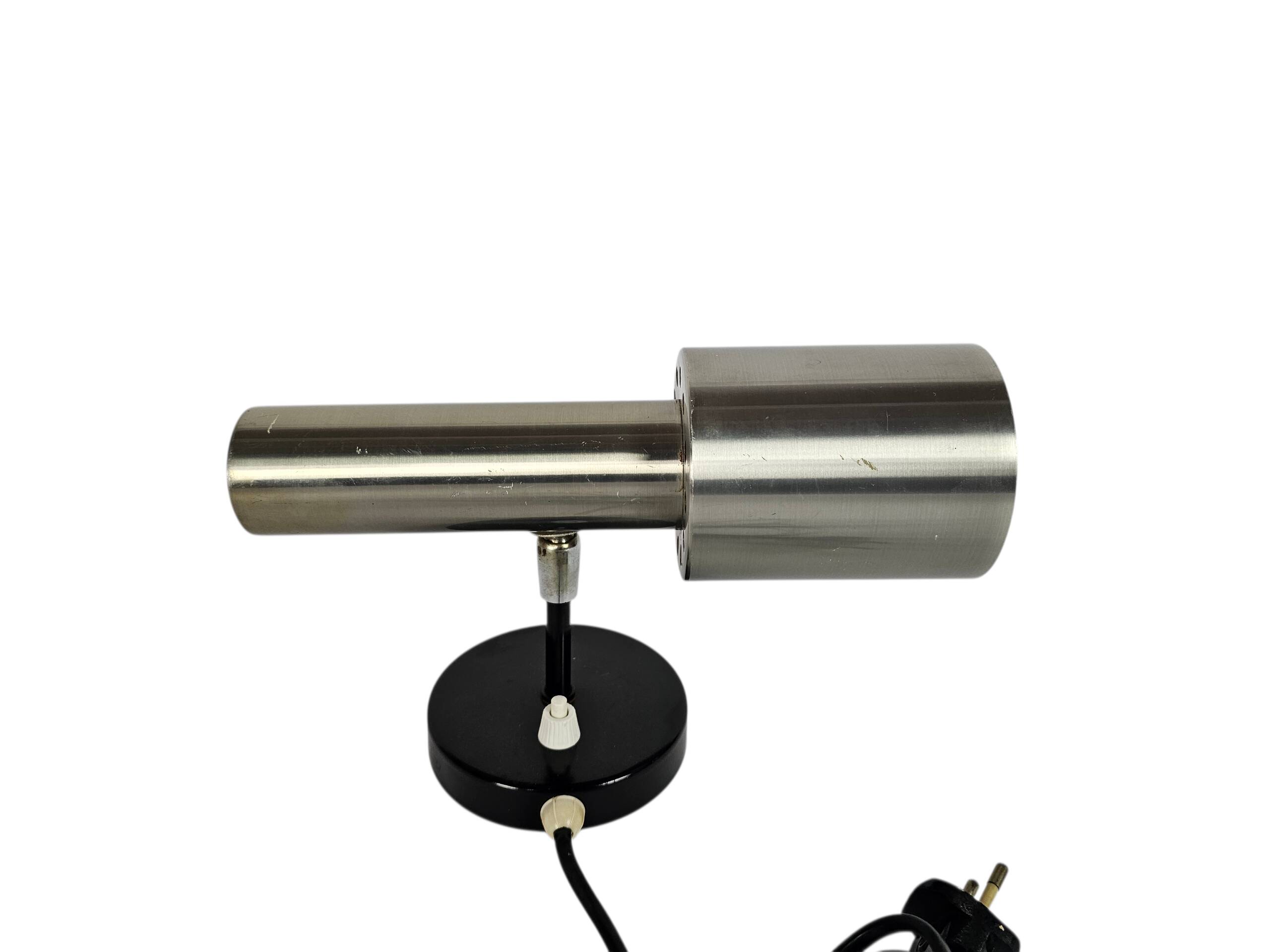 Koch & Lowy - wall spotlight - stainless steel - Space Age lighting - Ameri