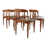 Set of 6 chairs Johannes Andersen voor Uldum stoelen -