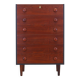Teak chest of drawers, Danish design, 1970s, production: Denmark
