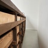 Very large craft furniture with 32 drawers