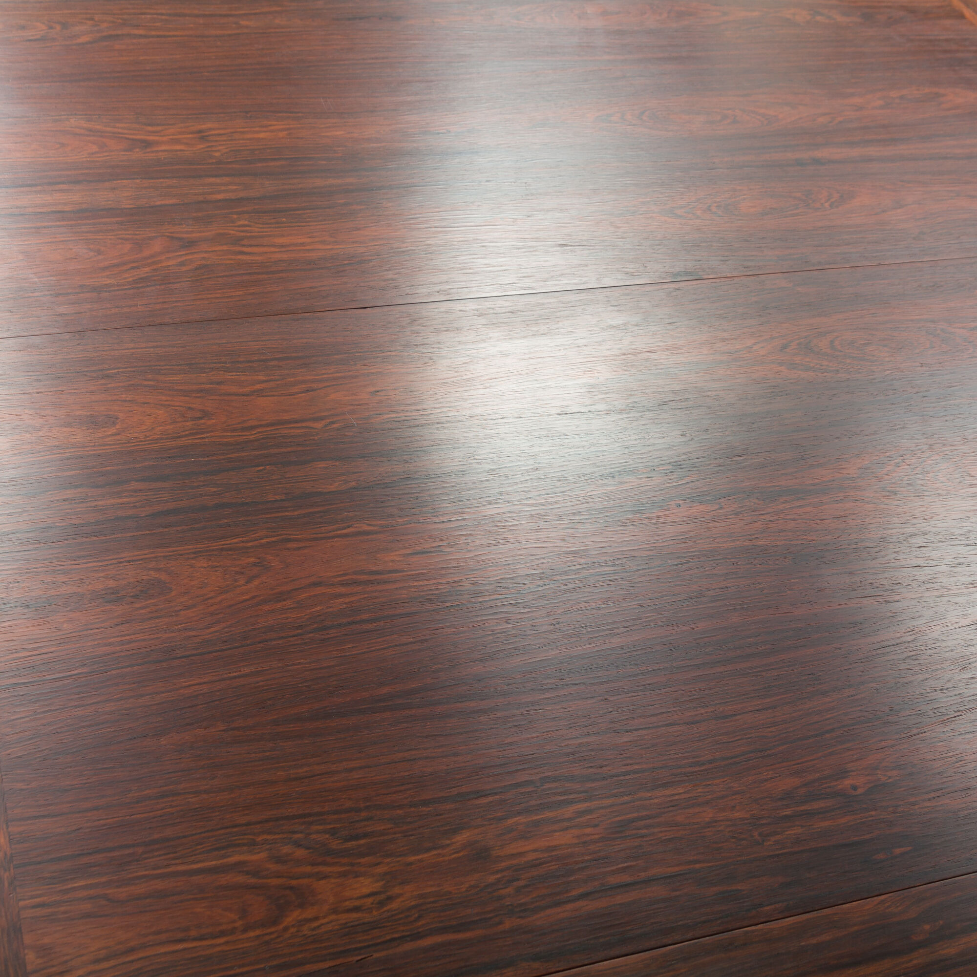 Danish Rio Palisander extension table in original lacquer, 1960s