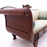 Biedermeier sofa, Northern Europe, circa 1860.
