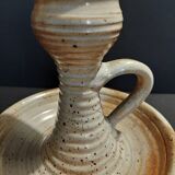 Sandstone hand candle holder signed sandstone of the twentieth century marsh