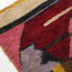 Moroccan Berber boujaad ecru carpet with colorful patterns 153x95cm