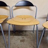 Vico Magistretti for Fritz Hansen - Set of 4 beech chairs MB9918