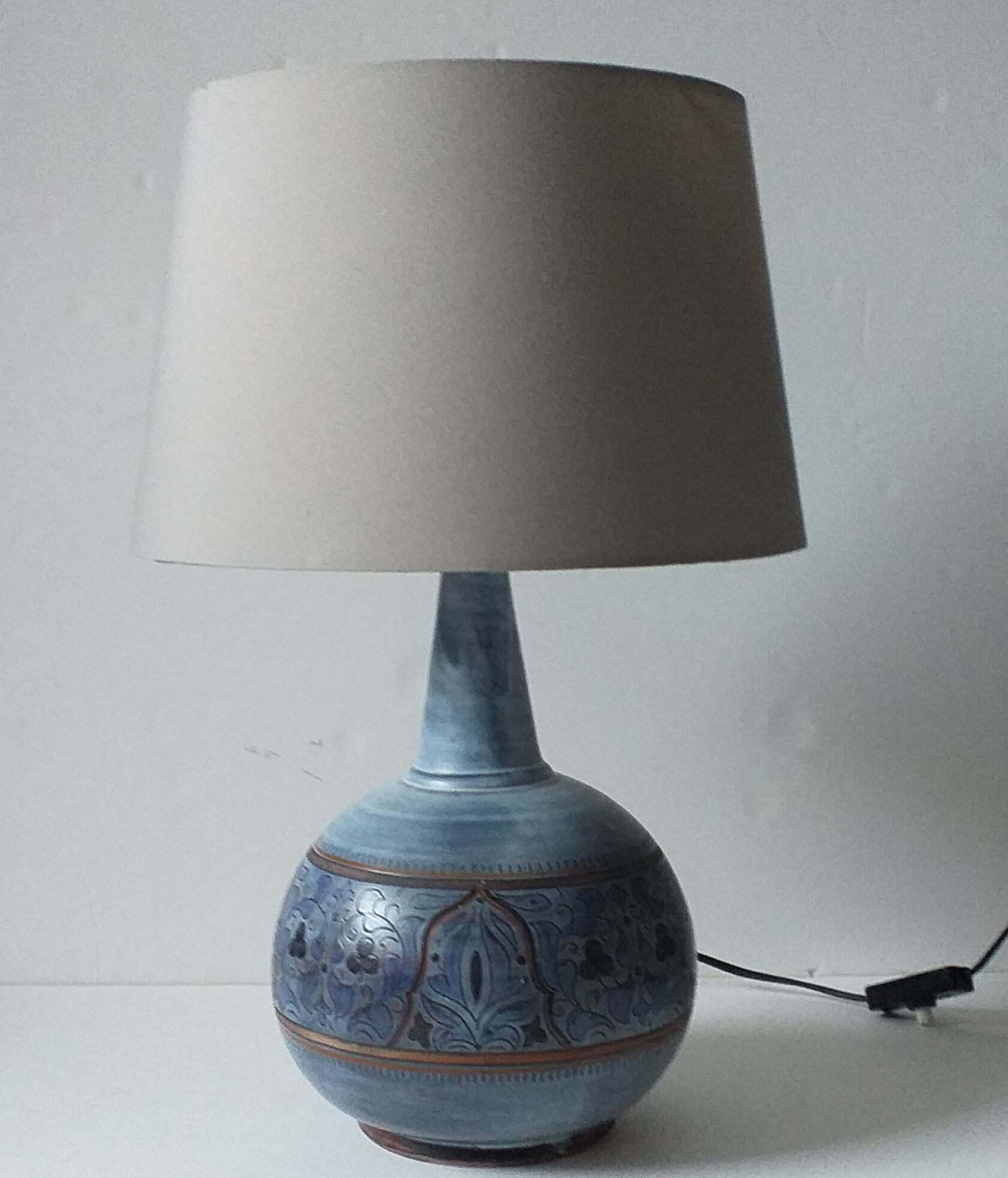 Lamp 1970 ceramic