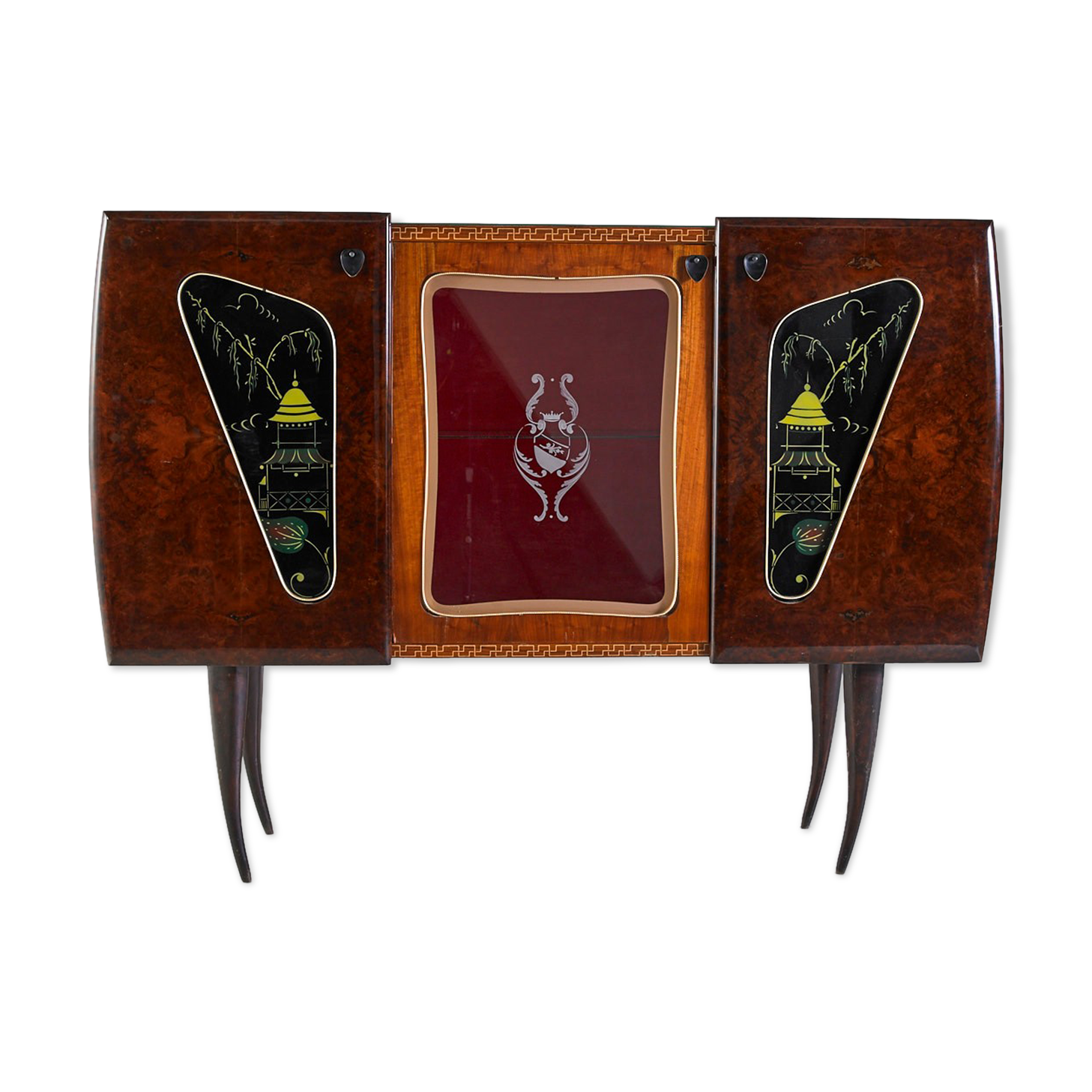 Italian walnut cupboard