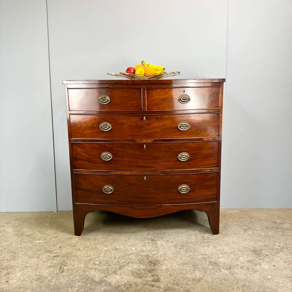 Commode antique, acajou, Angleterre, 19e siècle