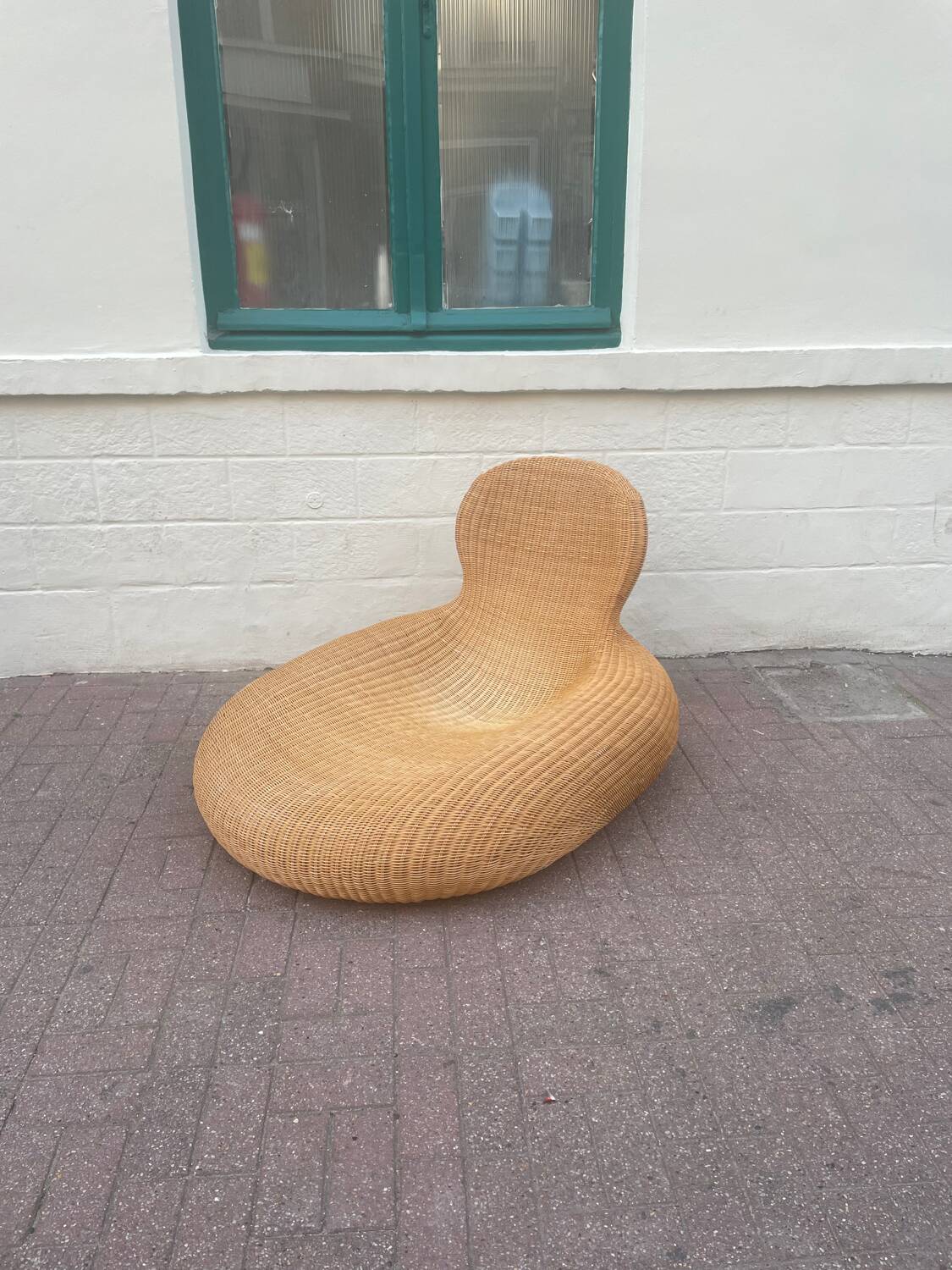 Vintage IKEA Storvik chaise longue armchair