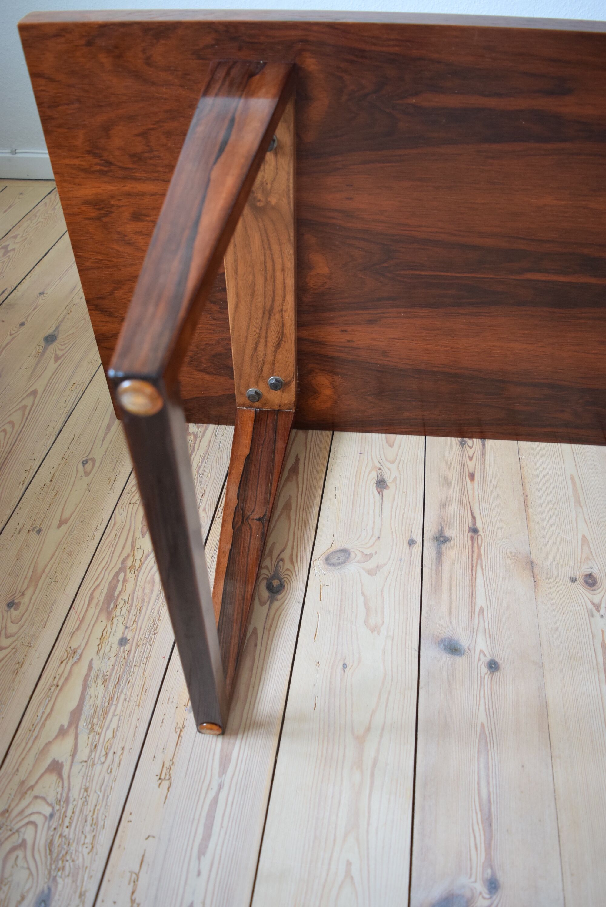 Danish coffee table in brazilian rosewood, 1960