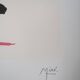 Joan MIRO: Surrealist Loving Couple, signed lithograph