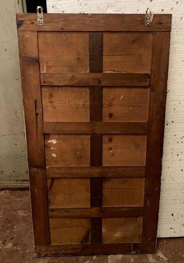 Miroir de style Louis XVI en bois et stuc doré XIX siècle Trumeau de cheminée