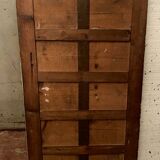 Miroir de style Louis XVI en bois et stuc doré XIX siècle Trumeau de cheminée
