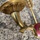 Empire-style arrow wall light