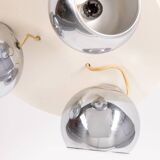Vintage ceiling or wall lamp 70s space age italian design