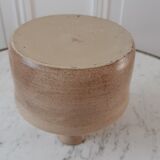 Handmade sandstone soliflore picflower vase 70s