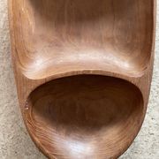 Plateau en bois vintage 41,5cm