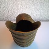 Brass nautil vase