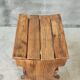 Tabouret repose-pieds vintage table à plantes table d'appoint