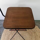Reading floor lamp with magazine holders