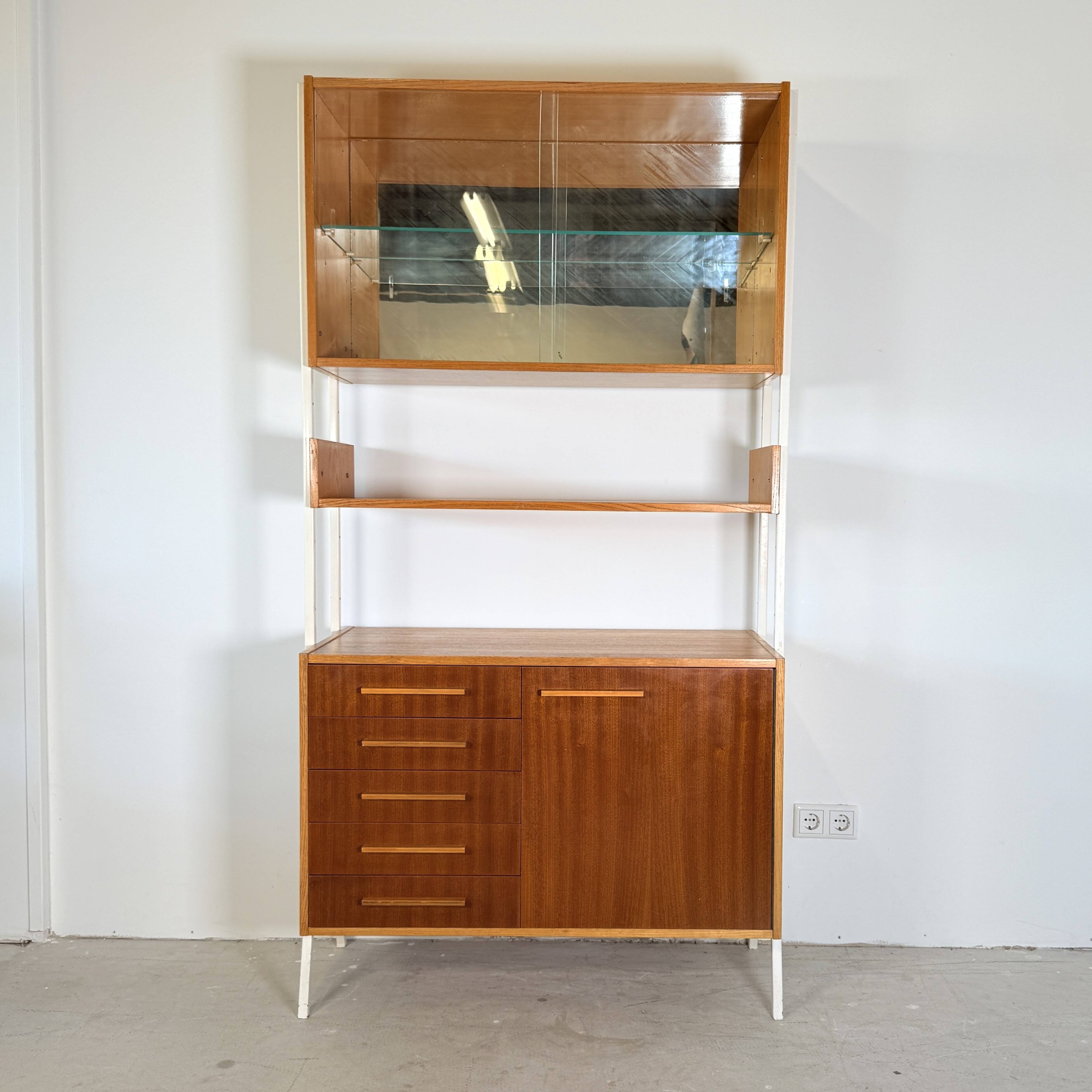Wall system/modular cabinet, František Jirák