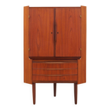 Meuble d'angle en teck, design danois, années 1970, production : Danemark
