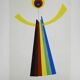 Lithographie en édition limitée de Man Ray des années 1970.